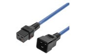 Strømkabel (intern) - MicroConnect - power cable - IEC 60320 C19 to IEC 60320 C20 - 1.5 m - MC-C19C20LOCK-1.5M-B