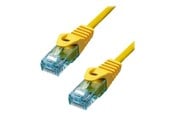 Netværkskabel - ProXtend patch cable - 10 m - yellow - Gul - 10m - 6AUTP-10Y
