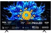 Fladskærms TV - TCL 75" Fladskærms TV Mini LED 4K Dolby Vision 75P8L - 75P8L