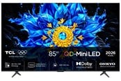 Fladskærms TV - TCL 85" Fladskærms TV Mini LED 4K Dolby Vision 85P8L - 85P8L
