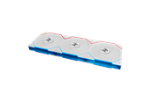 Kabinet Køler - Lian Li UNI FAN TL FLEX 120 (3-pack) with controller - Kabinet køler - 120mm - Hvid med RGB LED lys - 33 dBA - 12TL1F3W