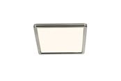 Lamper - Nordlux Oja 29 Square loftlampe, IP20, 3000/4000K, 3-Step, børstet nikkel - 2015056155