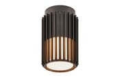Lamper - Nordlux Aludra udendørs loftlampe, seaside sort - 2118006203