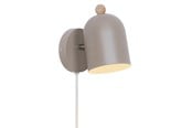 Lamper - Nordlux Gaston væglampe, lysebrun - 2412671018
