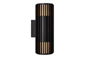 Lamper - Nordlux Aludra Double udendørs væglampe, seaside sort - 2418121203