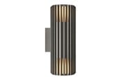 Lamper - Nordlux Aludra Double udendørs væglampe, seaside antracit - 2418121250