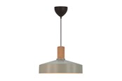 Lamper - Nordlux Elvas Cork pendel, støvet grøn - 2512033023