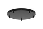 Lamper - Nordlux Luana 5-exits baldakin, sort - 2512729003