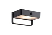 Lamper - Nordlux Saulio Solar udendør væglampe, sort - 2518251003