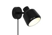 Lamper - Nordlux Louella væglampe, sort - 2612091003