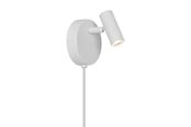 Lamper - Nordlux Omari Round væglampe, hvid - 2612501001
