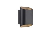 Lamper - Nordlux Nico 22 Round Maxi udendørs væglampe, sort - 2618191003
