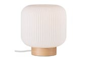 Lamper - Nordlux Milford bordlampe, ask/opal hvid - 48915001