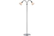Lamper - Nordlux Ray gulvlampe, double, krom - 63224033