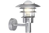 Lamper - Nordlux Lønstrup 22 udendørs væglampe, galvaniseret - 71431031