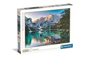Puslespil - Clementoni HQC Emerald Lake Braies Jigsaw Puzzle 1000 pieces 2D Puslespil - 39887