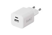 Mobil - Adaptere & Opladere - X2O 35W Dual Home Charger USB-C/A GaN - White - TR439004