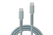 USB kabel - X2O Longlife 100W USB-C/C cable 2M - Cloud Blue - A12-193-0008 2M RARK GREEN
