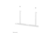 Vægbeslag, AV-Beslag & AV-Møbler - Neomounts AV35-727WH1 mounting kit - for sound bar - easy installation - white - Maks 10 kg - Maks størrelse 75" - AV35-727WH1