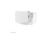 Vægbeslag, AV-Beslag & AV-Møbler - Neomounts WL35-725WH1 mounting kit - for speaker - with tilt & swivel - white - Maks 7 kg - Maks størrelse - WL35-725WH1