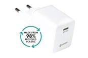 Mobil - Adaptere & Opladere - eSTUFF INFINITE power adapter - EU AVS GaN 98% recycled plastic - USB-C 3.1 - 60 watt - ES637060