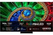 Fladskærms TV - TCL 75" Fladskærms TV Mini LED 4K Dolby Vision 75RM7L - 75RM7L