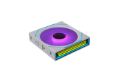 Kabinet Køler - Lian Li UNI FAN SLINF FLEX 120 Reversed - Kabinet køler - 120mm - Hvid med RGB LED lys - 31 dBA - 12RSLIN1F1W