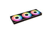 Kabinet Køler - Lian Li UNI FAN CL FLEX Reverse 120 (3-pack) - Kabinet køler - 120mm - Sort med RGB LED lys - 31 dBA - 12RCL1F3B