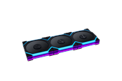 Kabinet Køler - Lian Li UNI FAN SL FLEX 120 (3-pack) with controller - Kabinet køler - 120mm - Sort med RGB LED lys - 29 dBA - 12SL1F3B