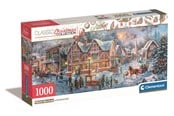 Puslespil - Clementoni HQC Panorama Jigsaw Puzzle: Getting Ready for Christmas 1000 pieces 2D Puslespil - 39927