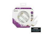 Skærmkabel - Deltaco HDMI-1020H-K - HDMI cable with Ethernet - 2 m - HDMI-1020H-K