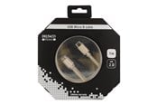 USB kabel - Deltaco Prime USBC-1250 - USB-C cable - USB-C to Micro-USB Type B - 1 m - USBC-1250