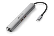 Dockingstation - Sharkoon OfficePal Combo Adapter - docking station - USB-C - HDMI - 1GbE - 4044951040704