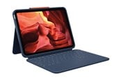 Tastatur - Logitech Rugged Combo 4 - keyboard and folio case - classic blue Input Device - Tastatur & Folio sæt - Blå - 920-011192
