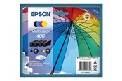 Blæk, Toner & Forbrugsstoffer - Epson 406 Multipack - 4-pack - black yellow cyan magenta - original - ink cartridge - C13T17G64010