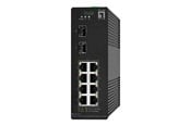 Switch - LevelOne Hilbert IGS-2110P - switch - industrial lite 802.3af/at -40 to 75°C - 10 ports - smart - IGS-2110P