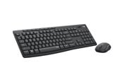Tastatur - Logitech MK295 Silent - keyboard and mouse set - AZERTY - Dutch - graphite Input Device - Tastatur & Mus sæt - Hollandsk - Sort - 920-009803