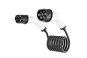 Elbil ladere - Gembird Ladekabel Type 2 16A 3-faset (11 kW) spiral - 5 meter - EV-T2MF-SP-11KW-5M