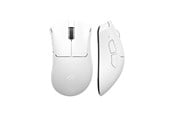 Mus - MCHOSE V7 Lightweight Ergonomic Wireless - Gaming Mus - Optisk - 6 knapper - Hvid - HW-V7-5