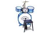 Musik - Bontempi Trommesæt m/stol & elektronisk rytme +3år 3XAA bat - 525602