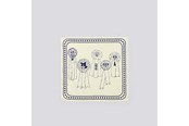 Hunde - Hay zzHAY - Recycled Dogs Scarf 55 x 55 (White & Blue) - AE930-D281-AP76