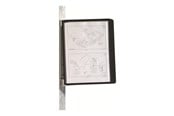 Konference & Præsentation - DURABLE VARIO 5 - display panel system bracket - for A4 - black - 591401