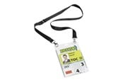 Konference & Præsentation - DURABLE card holder - for A6 - black - 852501