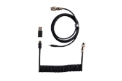 USB kabel - Keychron Spiralformet Aviator USB 8K kabel med lige stik () - Cab-49
