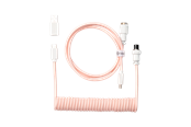 USB kabel - Keychron Spiralformet Aviator USB 8K kabel med lige stik () - Cab-32