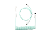 USB kabel - Keychron Spiralformet Aviator USB 8K kabel med lige stik () - Cab-35