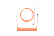 USB kabel - Keychron Spiralformet Aviator USB 8K kabel med lige stik () - Cab-31