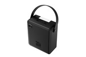 Powerbank - Wozinsky W8-B - 30W 2 x USB-A and 2 x USB-C with Flashlight - Black - 100000 mAh - 5907769388125