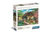 Puslespil - Clementoni HQC The Old Cottage Jigsaw Puzzle – Square Box 1000 pieces 2D Puslespil - 80061