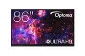 Infoskærme & Digital Skiltning - Optoma Creative Touch 3863RK 3-Series - 86" LED-backlit LCD display - 4K - for interactive communication - H1F0H08BW101